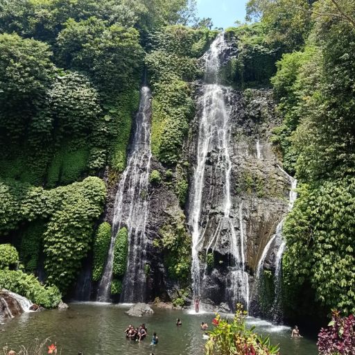 banyu wana waterfall bali